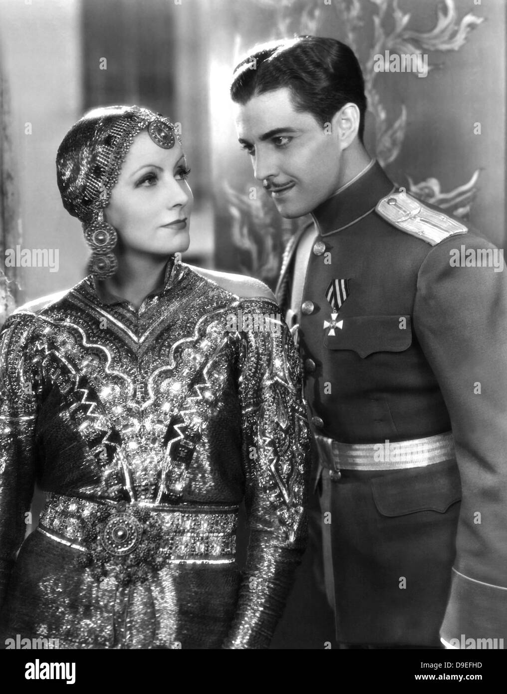 MATA HARI 1931 MGM Film mit Greta Garbo und Ramon Navarro Stockfoto