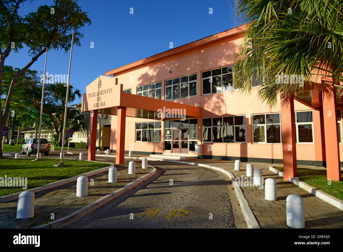 Parlament Aruba Oranjestad Netherland Antillen NA Caribbean Stockfoto