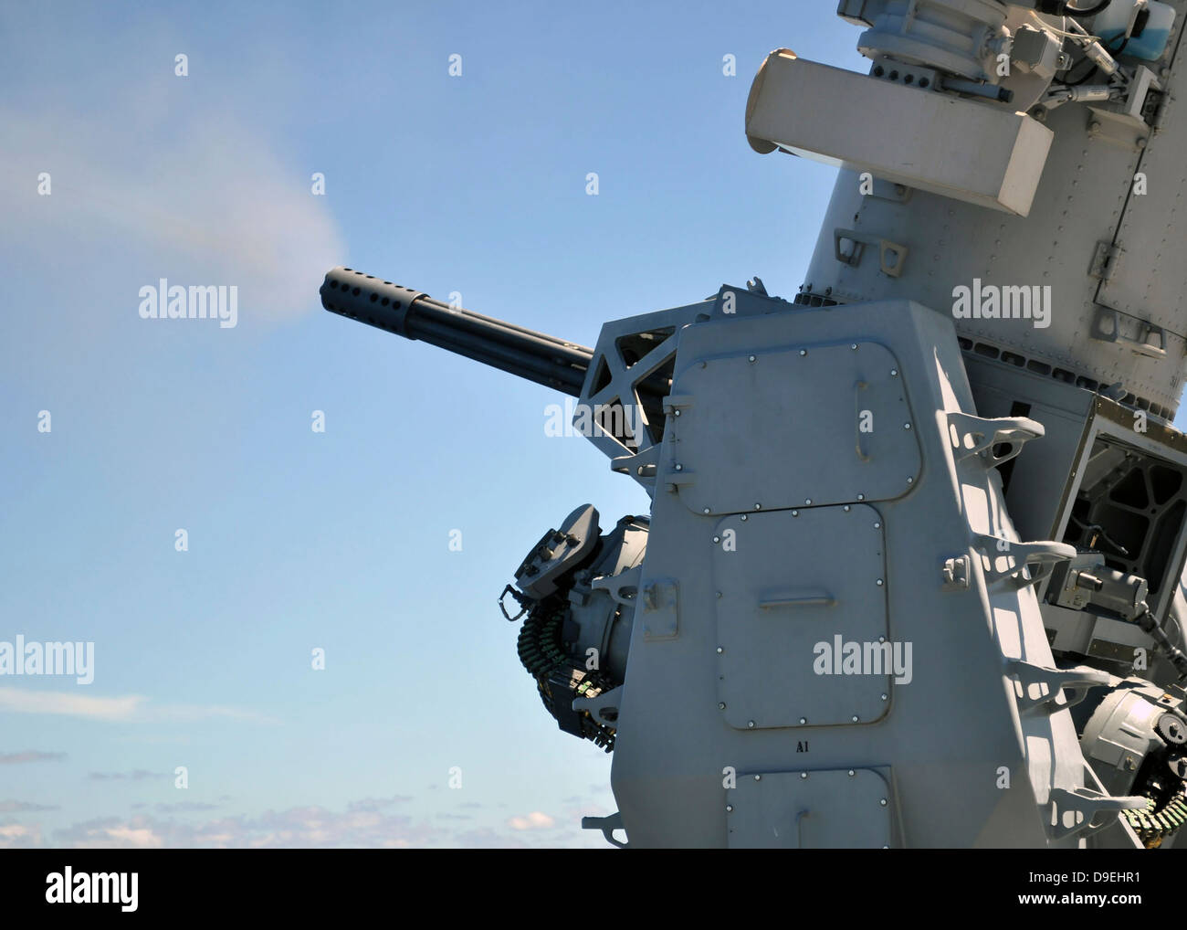 Die Phalanx Close-in Weapon System. Stockfoto