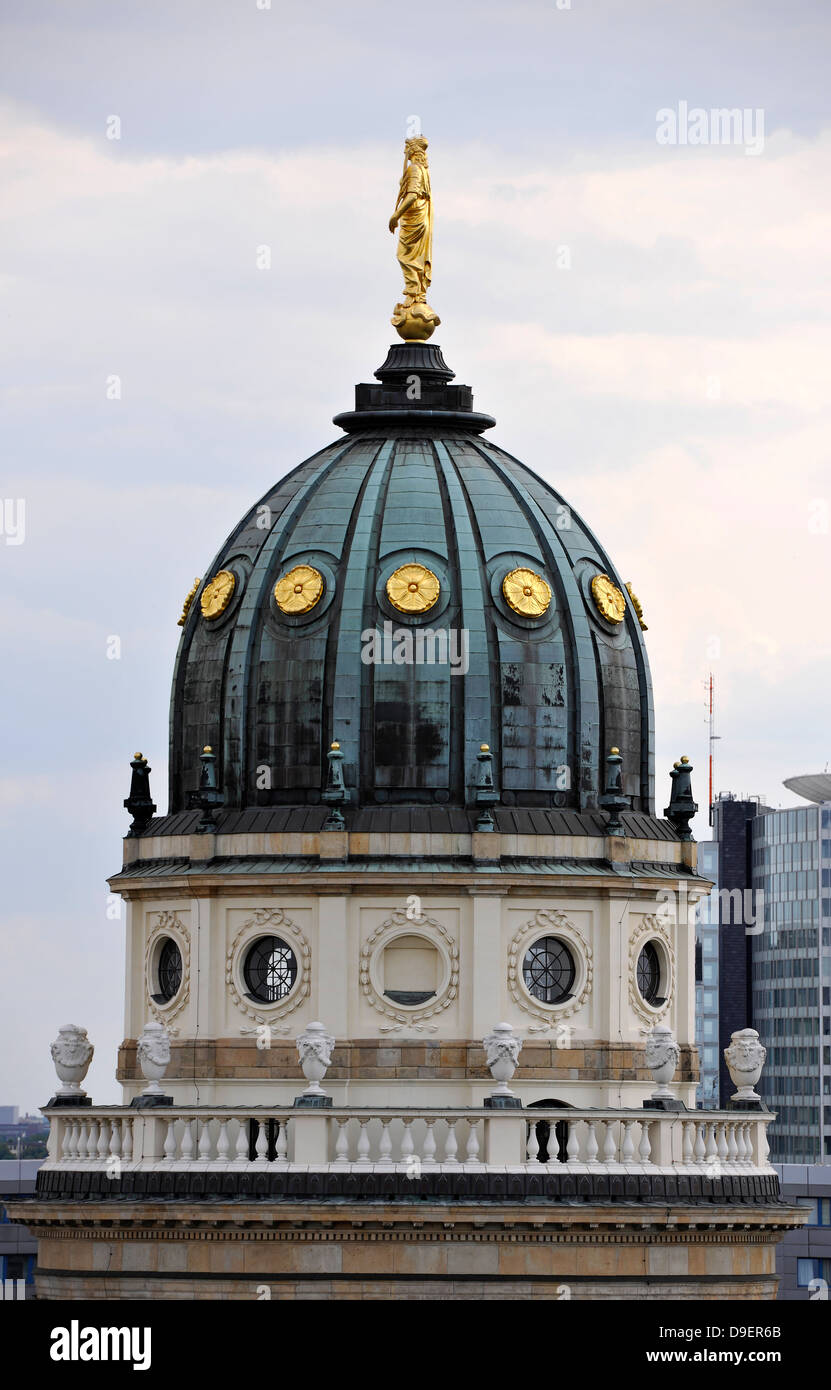 Französischer Dom, Gendarmenmarkt Kuppel, Bezirk Mitte, Berlin, Deutschland, Europa Stockfoto