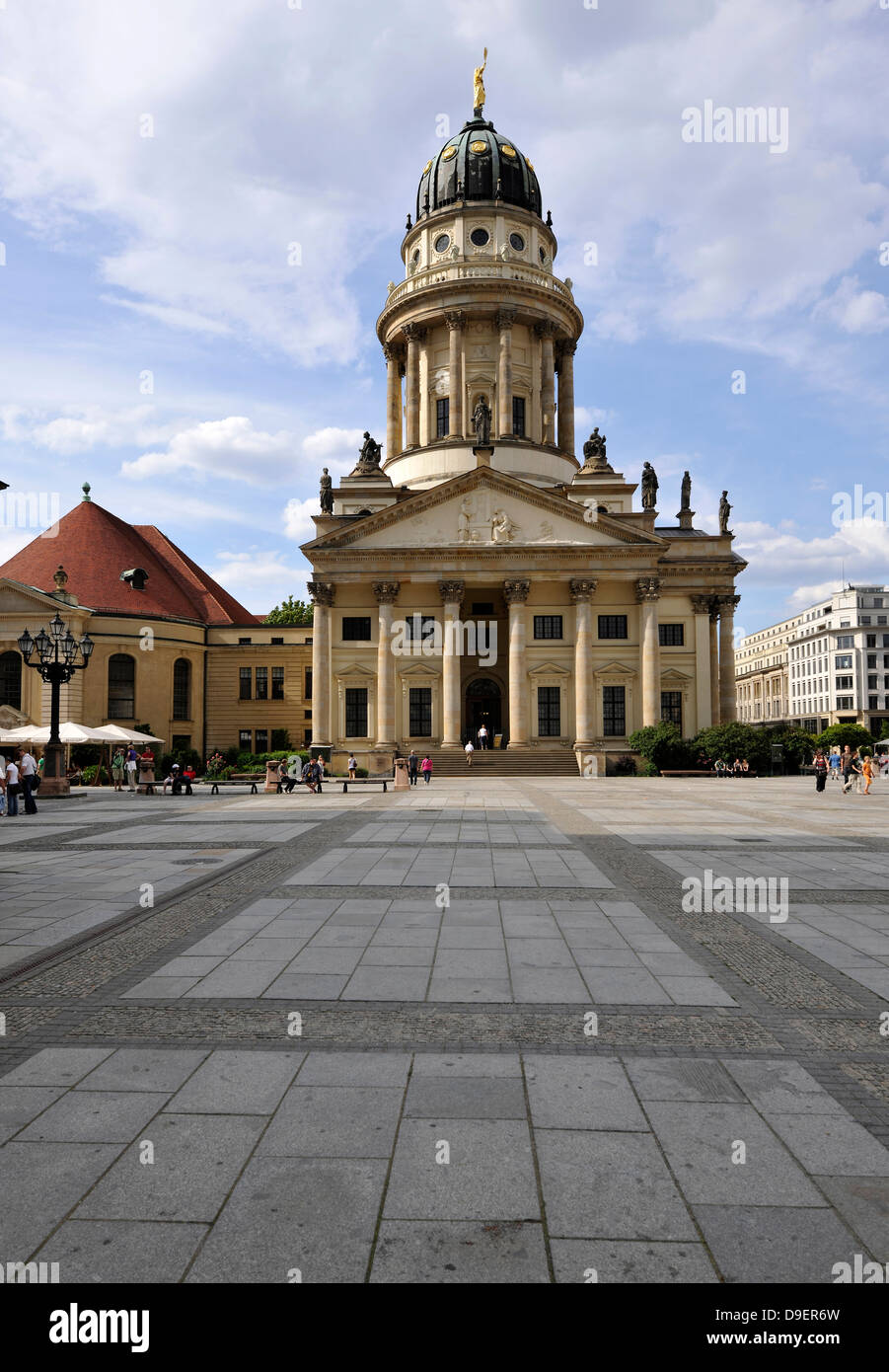Französische Kathedrale, den Gendarmenmarkt, Bezirk Mitte, Berlin, Deutschland, Europa Stockfoto