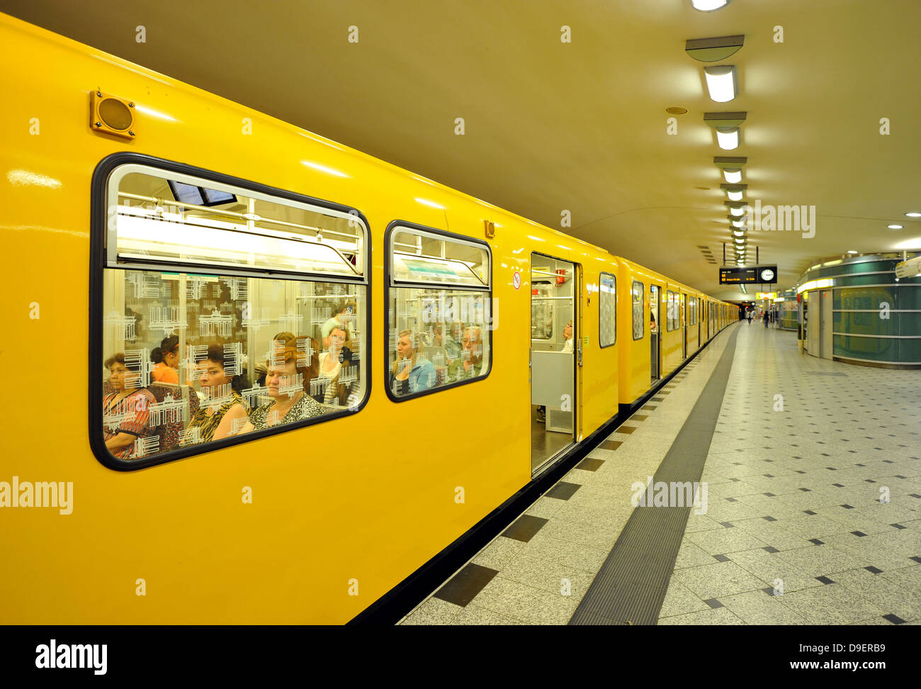 S-Bahn Berlin, Deutschland, Europa Stockfoto