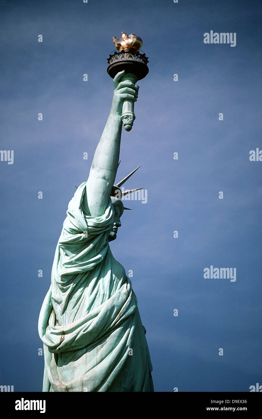 Die Statue of Liberty. Stockfoto