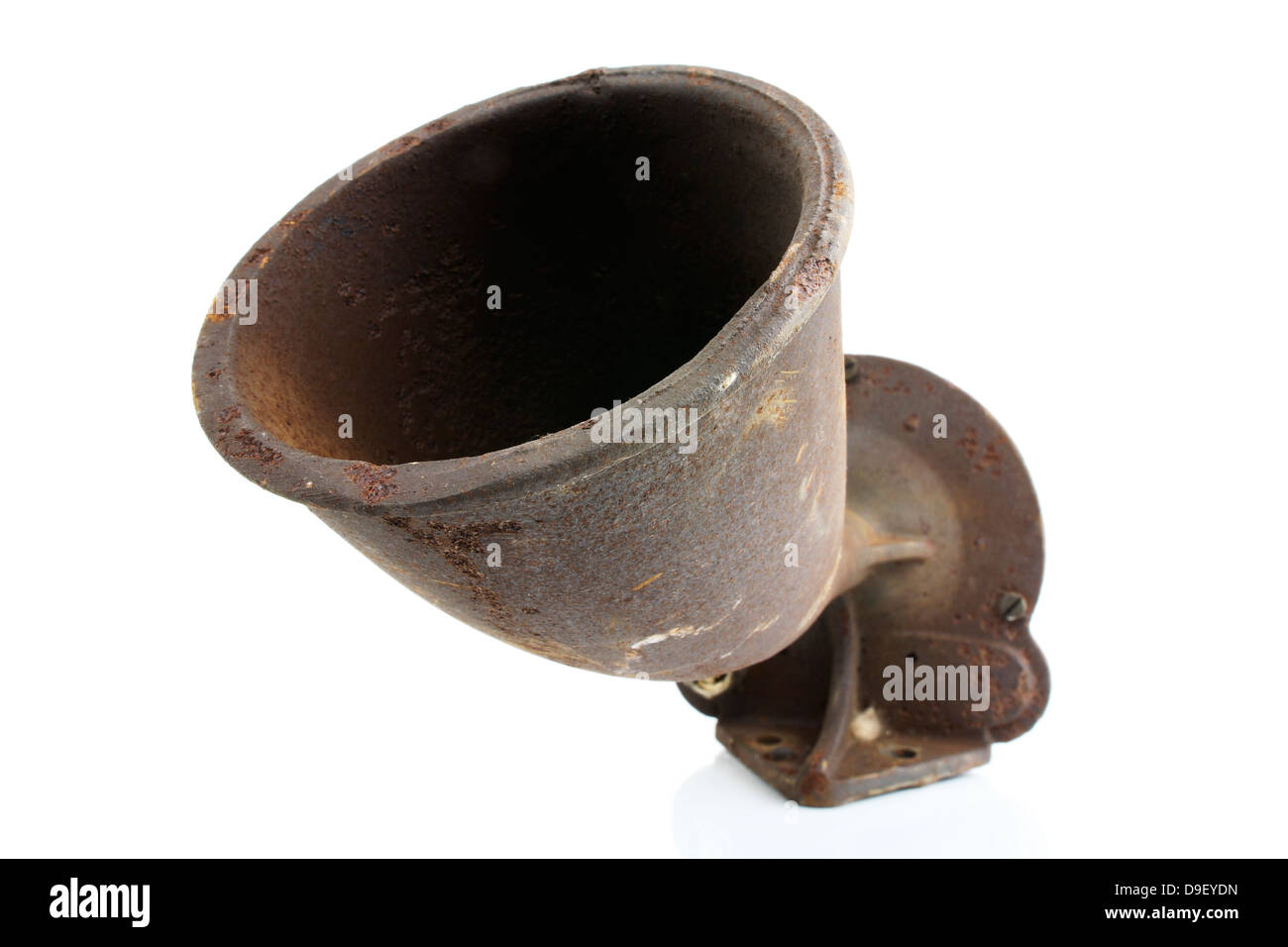 Alte Hupe einer Fabrik der alte Hupe einer Fabrik Stockfoto