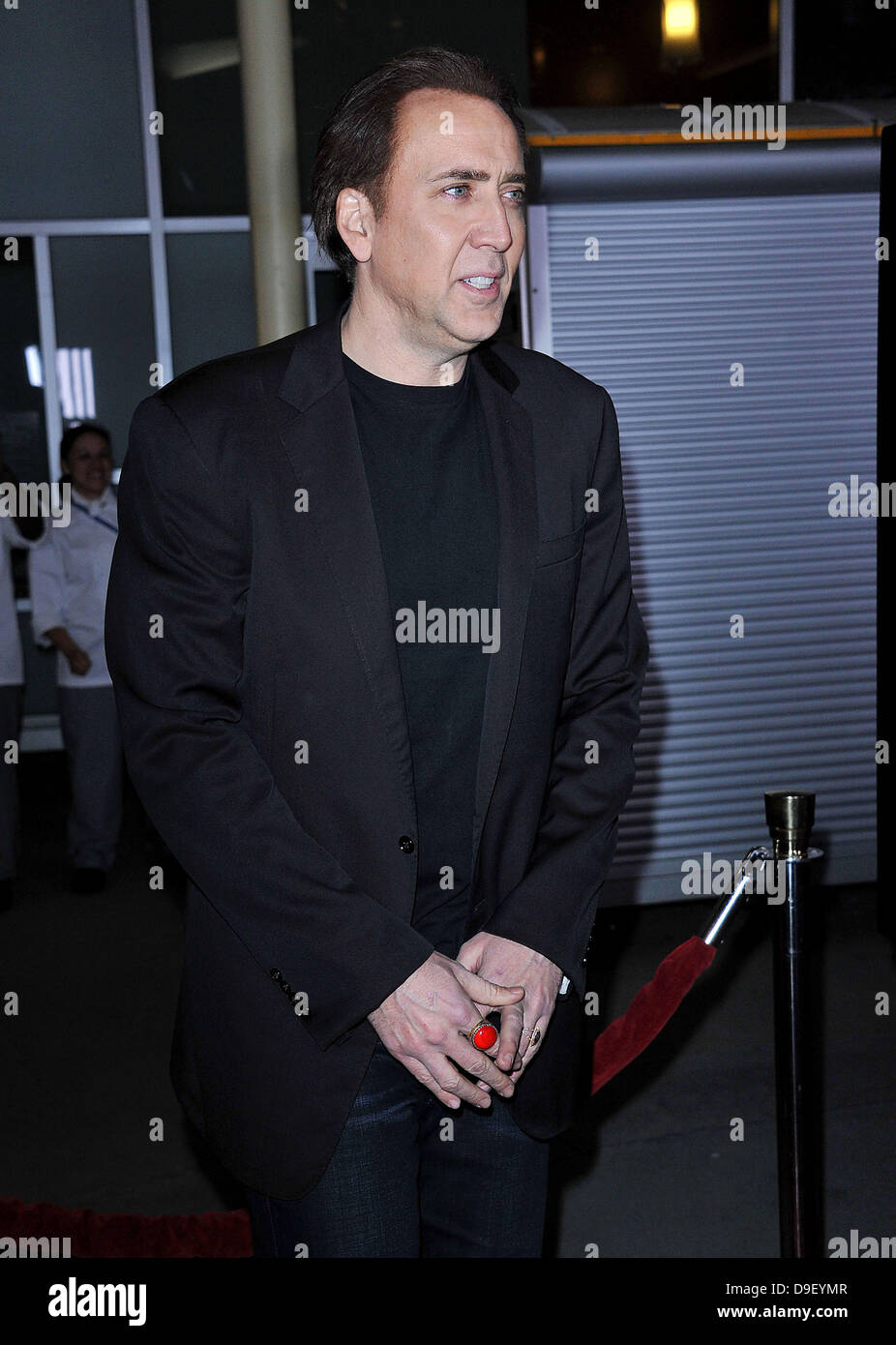 Nicolas Cage Los Angeles Screening von "Drive Angry" anlässlich der ArcLight Hollywood Theatre Los Angeles, Kalifornien - 22.02.11 Stockfoto
