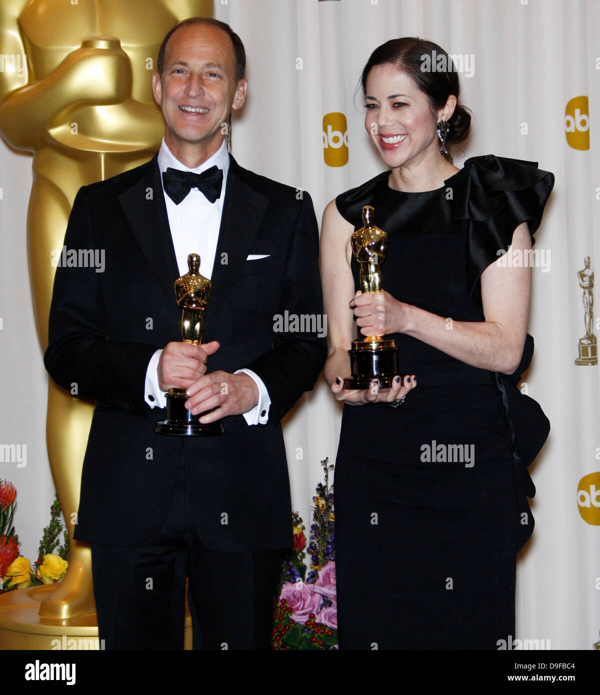 Charles Ferguson und Audrey Marrs 83rd Annual Academy Awards (Oscars) statt im Kodak Theatre - Presse Raum Los Angeles, Kalifornien - 27.02.11 Stockfoto