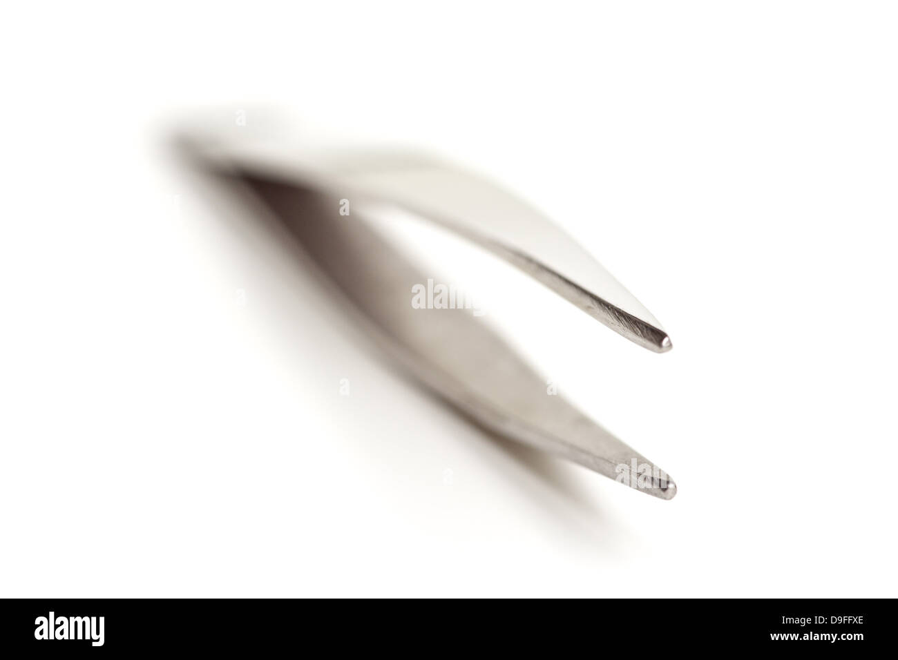Nahaufnahme Einer Pinzette | Nahaufnahme eines Paares von Pinzette | Stockfoto
