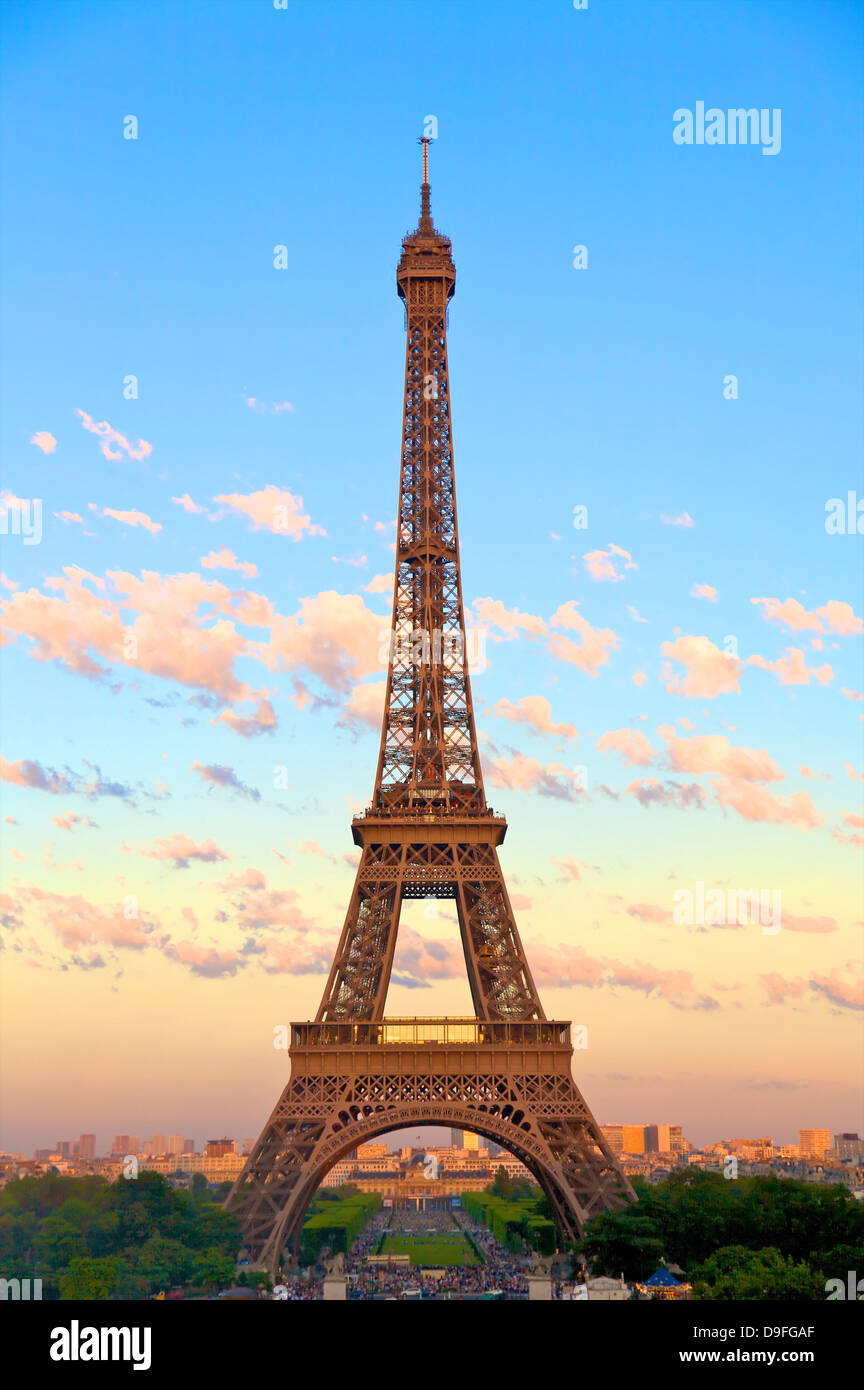 Eiffelturm, Paris, Frankreich Stockfoto