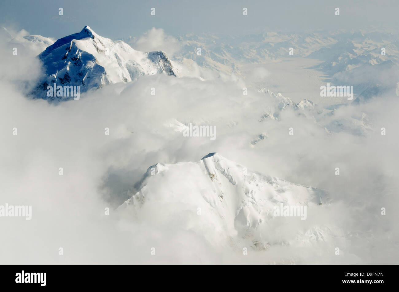 Mount Hunter, Denali National Park, Alaska, USA Stockfoto