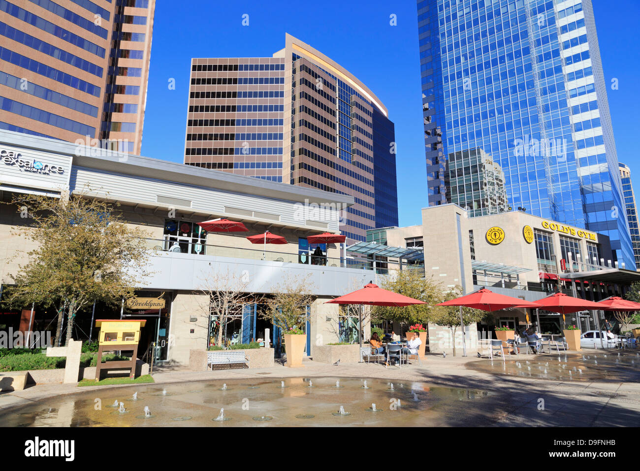 Stadtbild Komplex, Phoenix, Arizona, USA Stockfoto