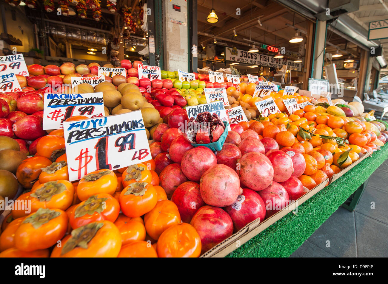 Pikes Ort Markt, Seattle, Washington State, USA Stockfoto