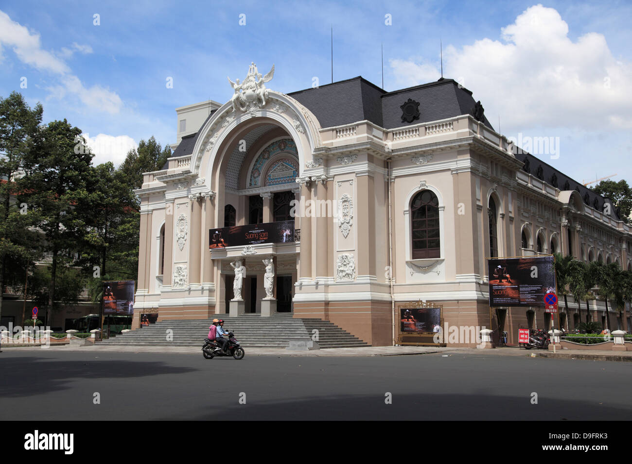 Stadttheater, Opernhaus, Ho-Chi-Minh-Stadt (Saigon), Vietnam, Indochina, Südost-Asien Stockfoto