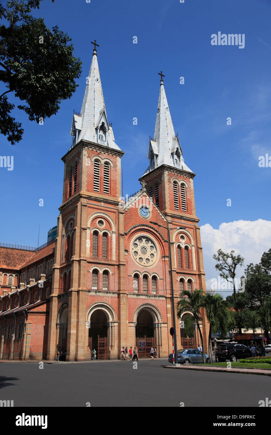 Kathedrale NotreDame, HoChiMinhStadt (Saigon), Vietnam, Indochina, SüdostAsien