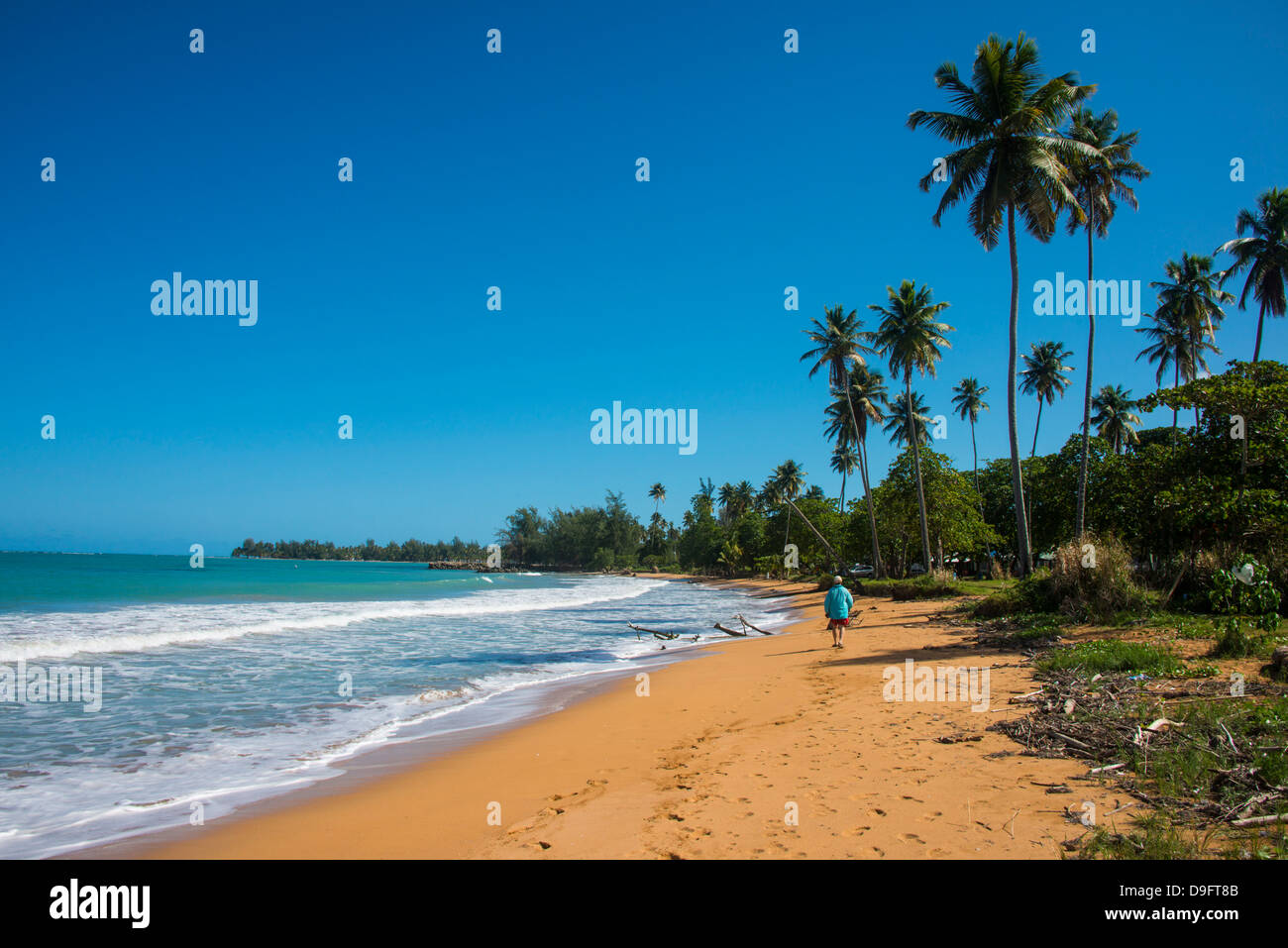 Luquillo Beach, Puerto Rico, Karibik, Caribbean Stockfoto