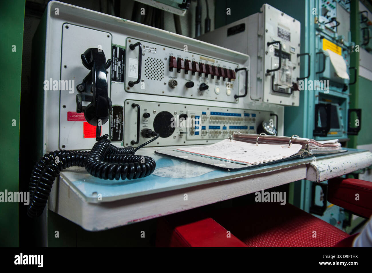 Minuteman Atomrakete Website, South Dakota, USA Stockfoto