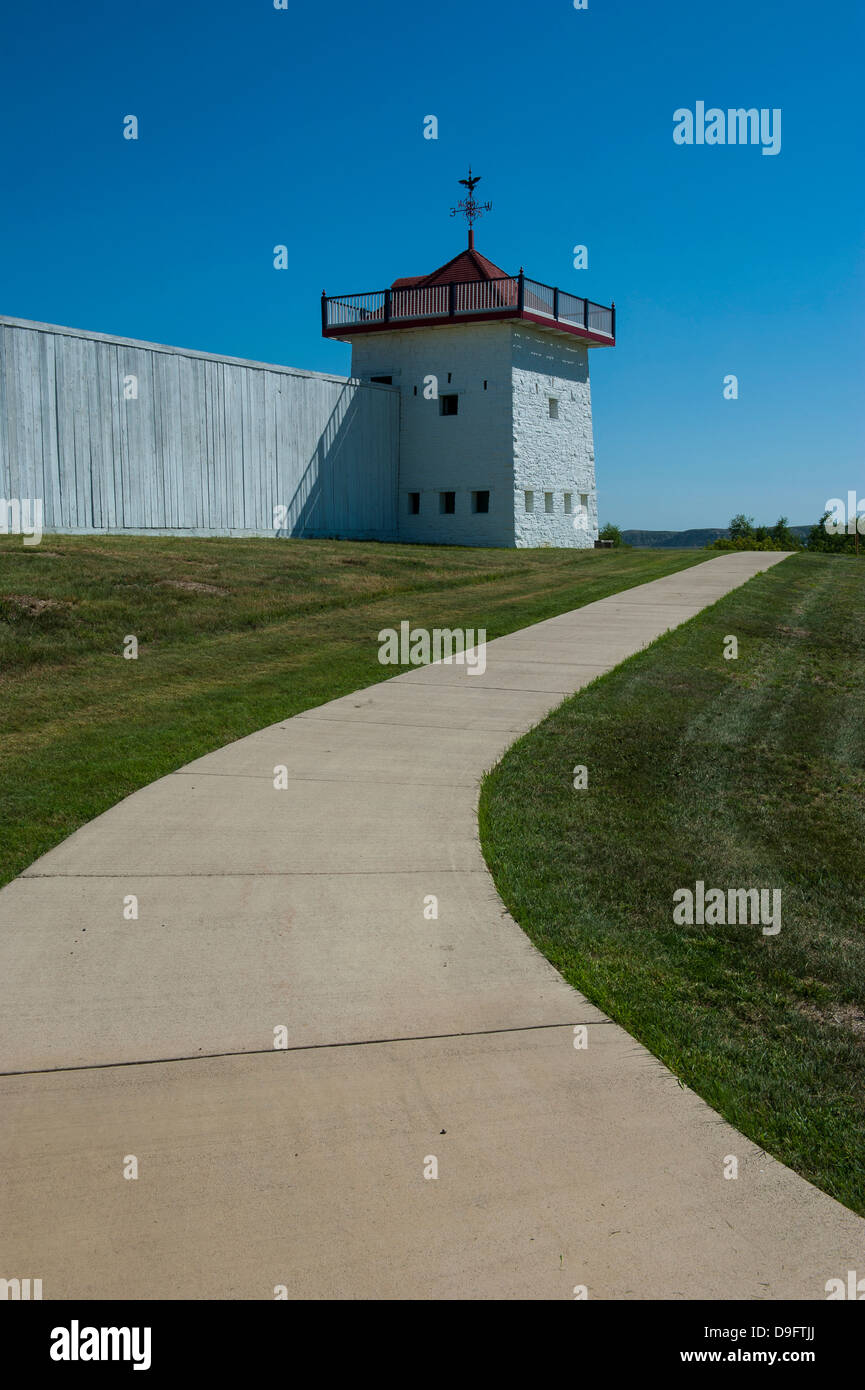 Fort Union, North Dakota, USA Stockfoto