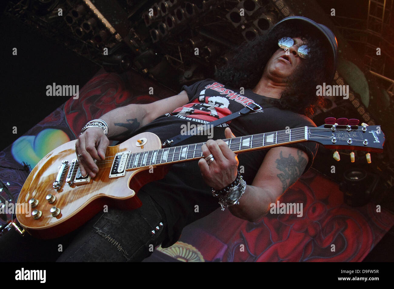 Schrägstrich, die live während der Soundwave Festival Adelaide, Australien - 06.03.11 Stockfoto