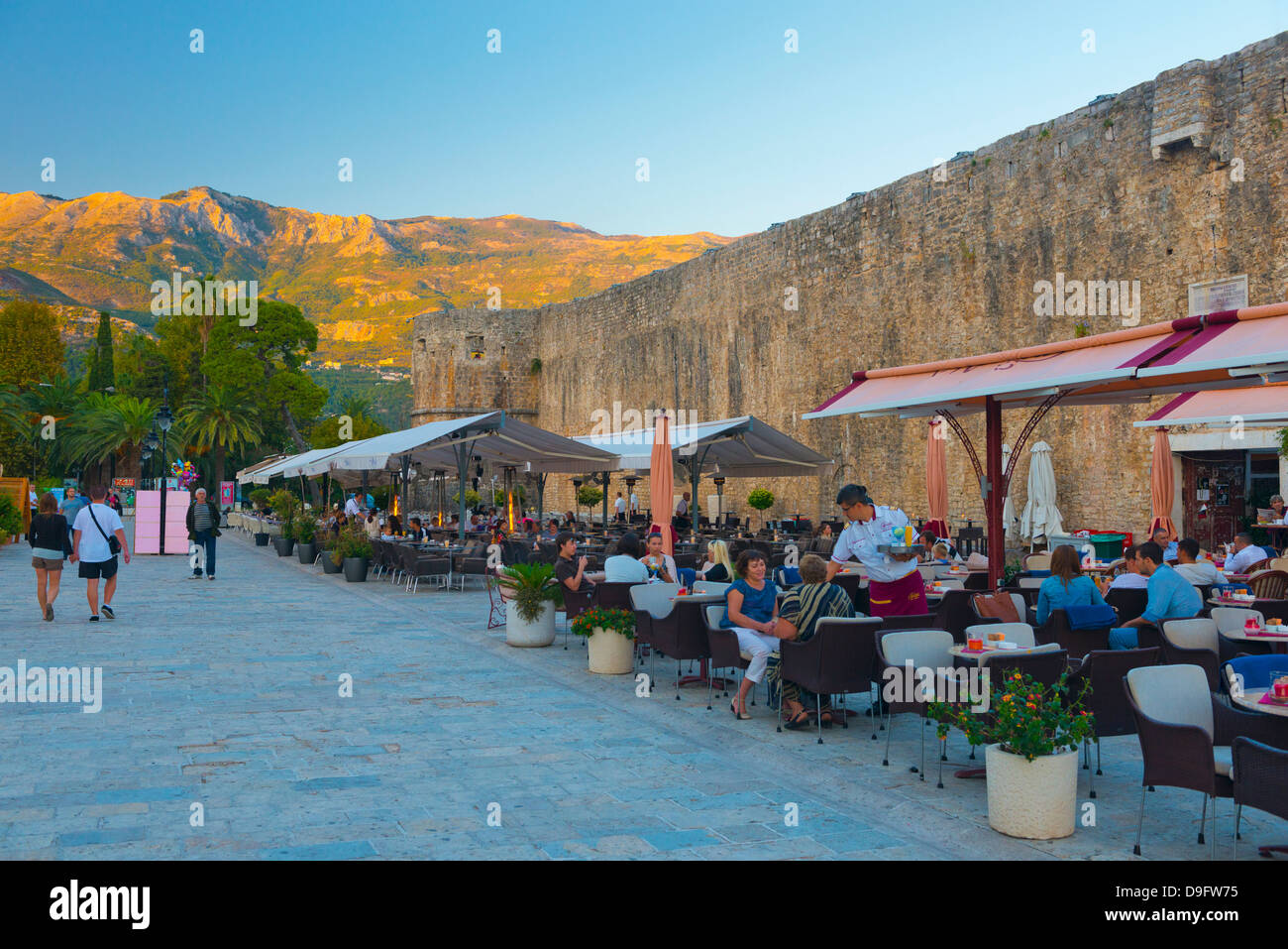 Altstadt (Stari Grad), Budva, Montenegro Stockfoto