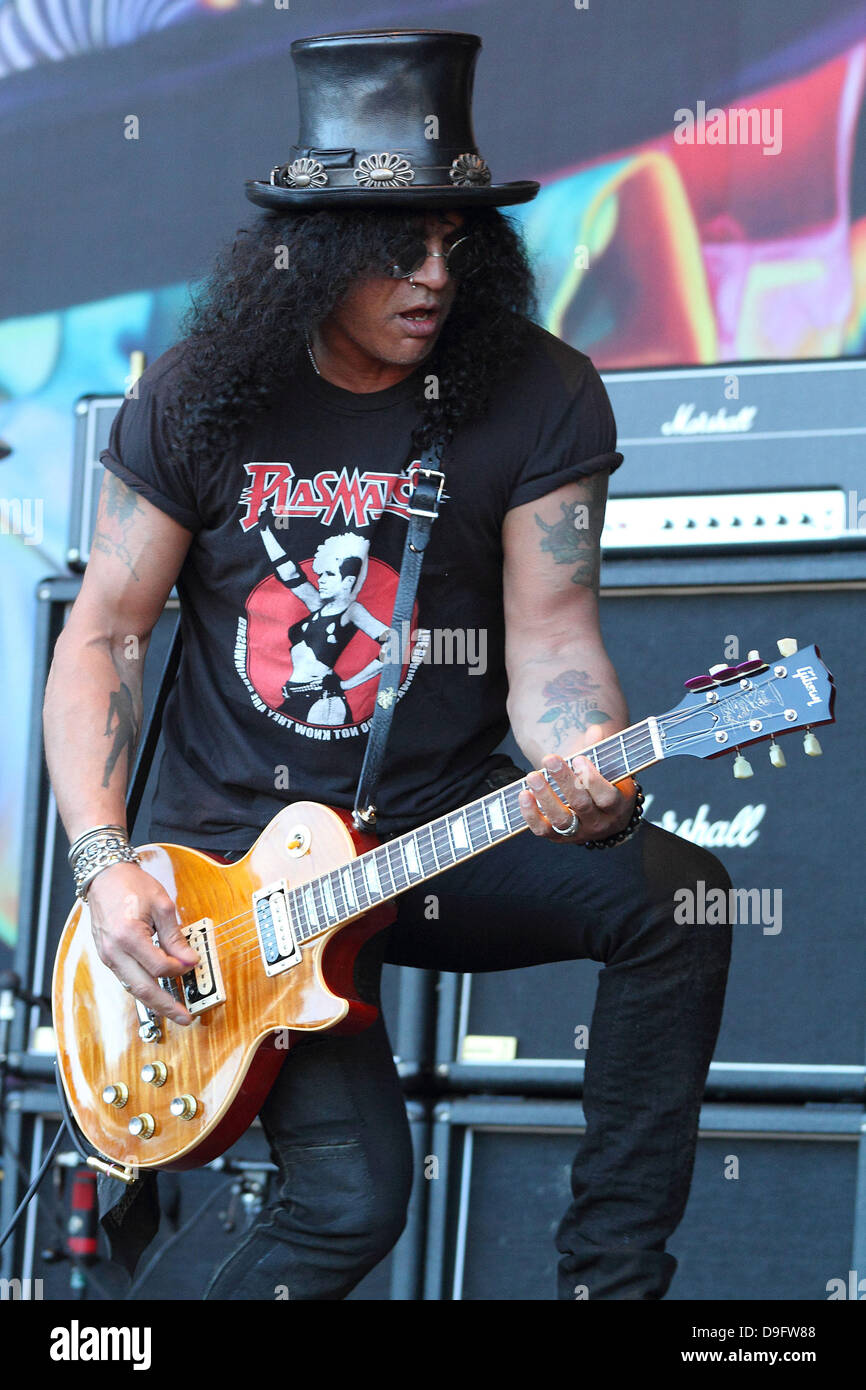 Schrägstrich, die live während der Soundwave Festival Adelaide, Australien - 06.03.11 Stockfoto