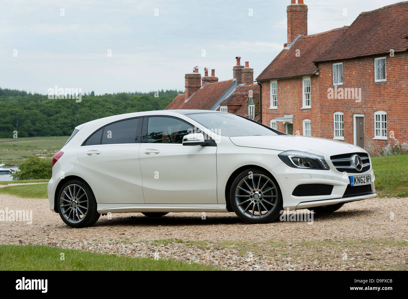 2013 Mercedes Benz A Klasse Sport 250 AMG Stockfotografie - Alamy