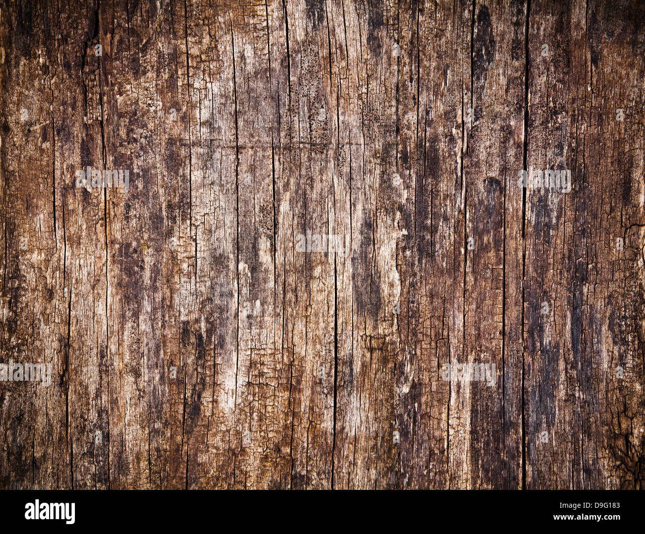 Alte, rissige Holz Hintergrund, hohe Auflösung Stockfoto