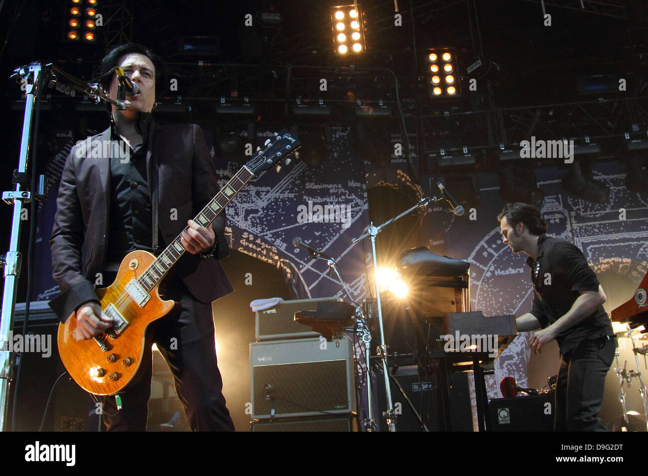 Queens of the Stone Age Soundwave Festival 2011 in Bonython Park Adelaide, Australien - 05.03.11 Stockfoto