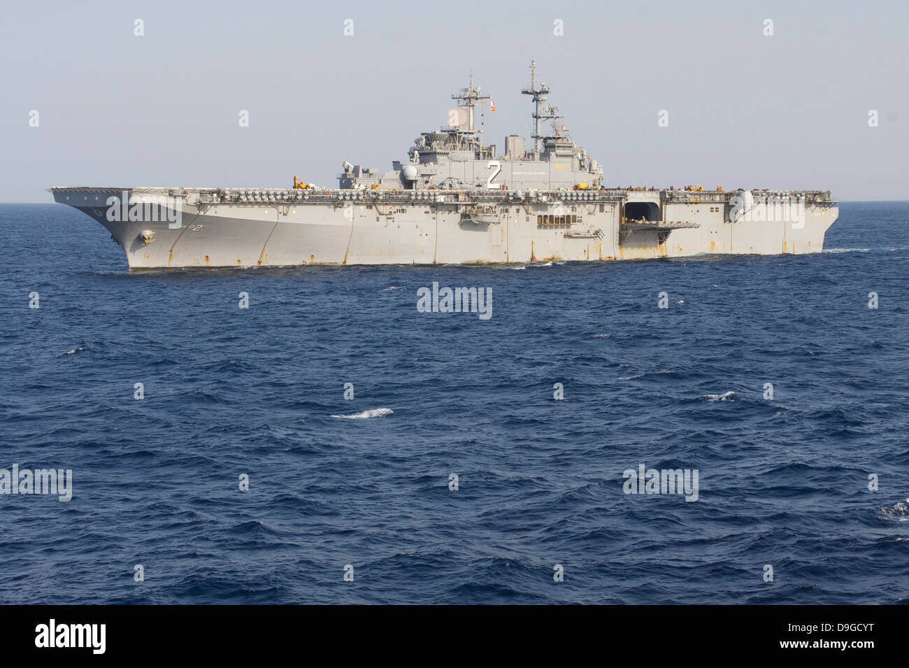 Die amphibischen Angriff Schiff USS Essex. Stockfoto