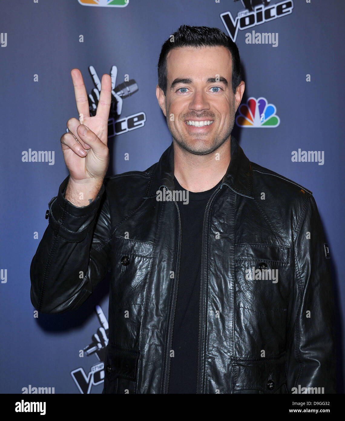 Carson Daly NBC drücken Festmahl für "The Voice", gehalten an der LA Center Studios Los Angeles, Kalifornien - 15.03.11 Stockfoto