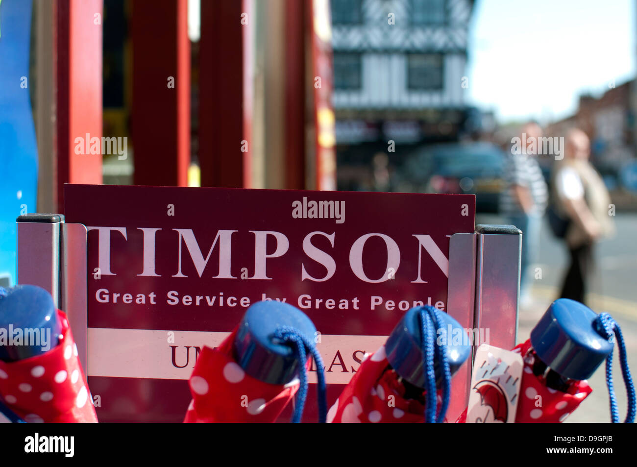 Timpson Shop, London, UK Stockfoto