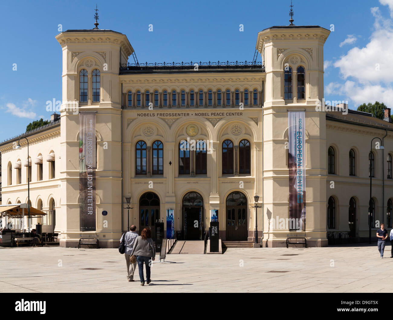 Oslo, Norwegen - das Gebäude des Friedensnobelzentrums, Skandinavien, Europa Stockfoto