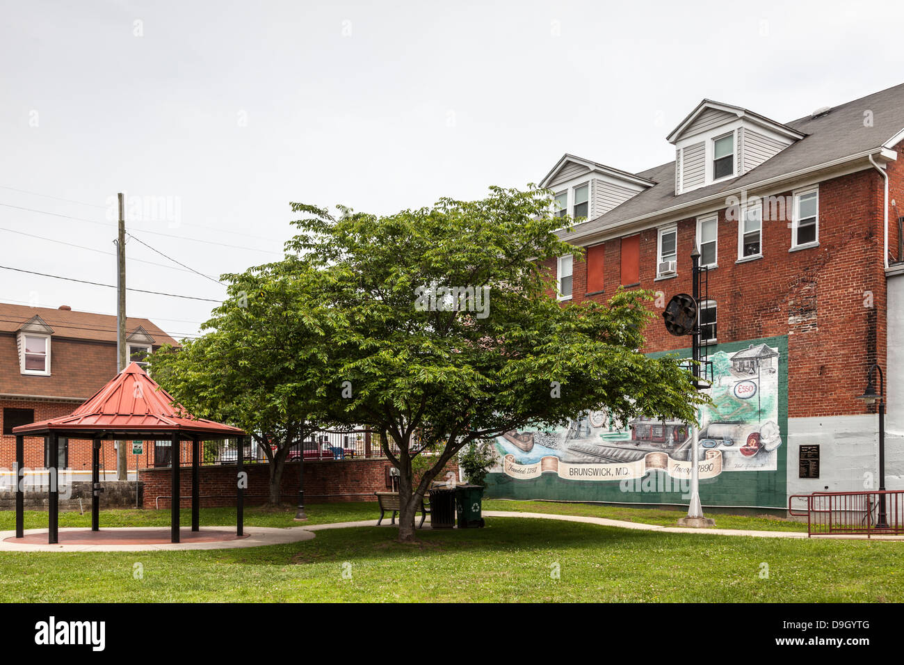 Brunswick, Maryland, Altstädter Ring. Stockfoto