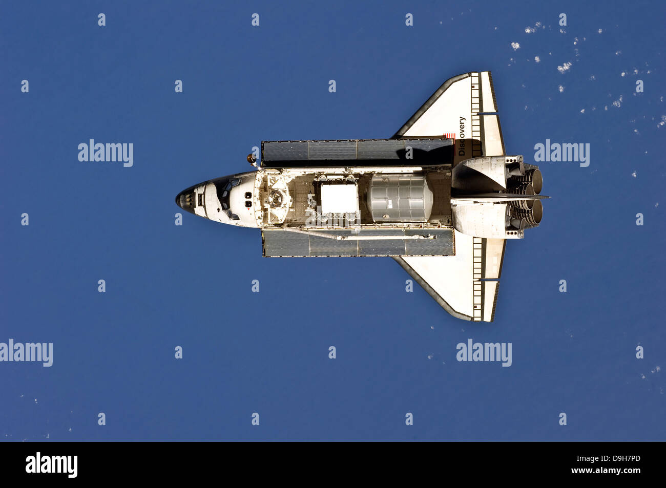 Space Shuttle Discovery Stockfoto