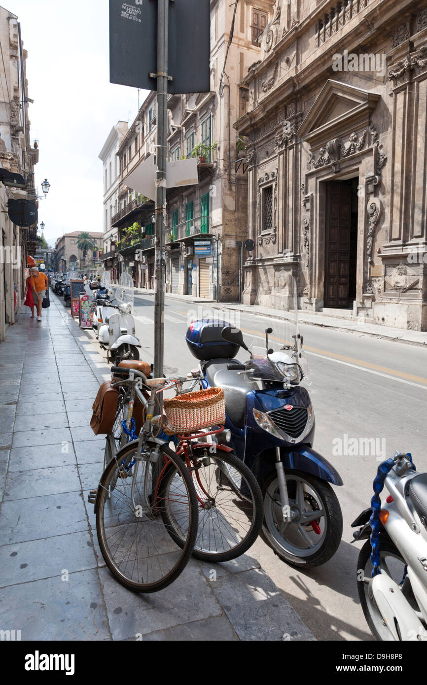 Corso Vittorio Emanuele, Palermo, Sizilien, Italien Stockfoto