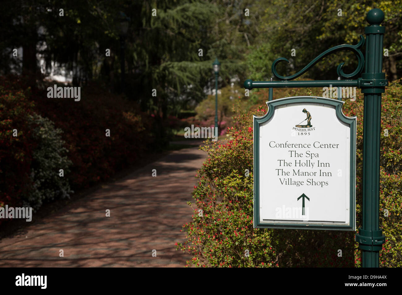 Pinehurst Resort in Pinehurst, North Carolina, USA Stockfoto