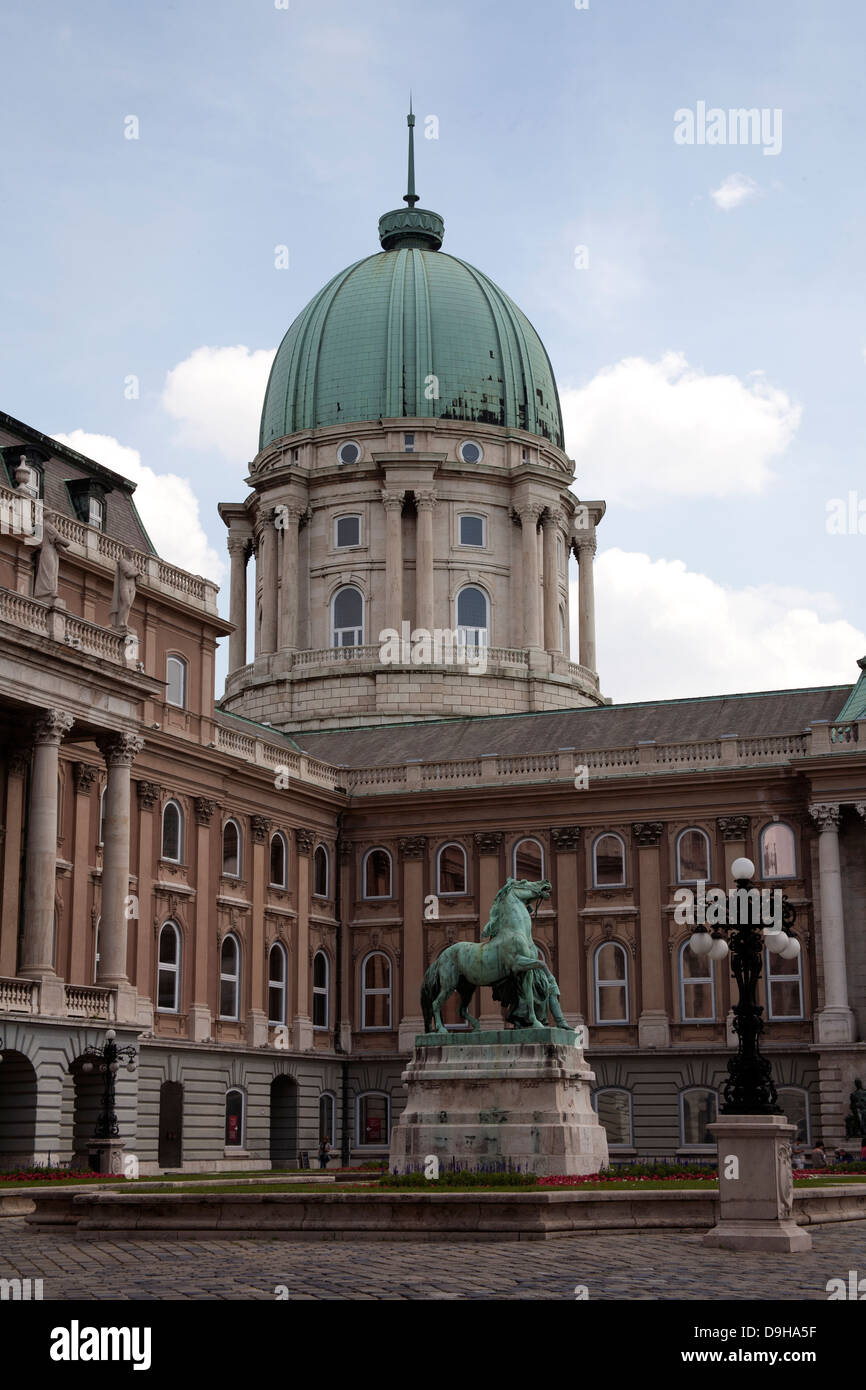 Die Ungarische Nationalgalerie - Magyar Nemzeti Galéria Budapest Ungarn Stockfoto