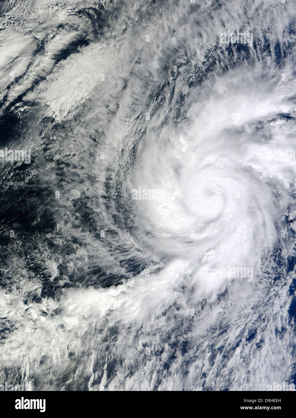 21. November 2011 - Kenneth Hurrikan vor der Küste der westlichen Mexiko. Stockfoto