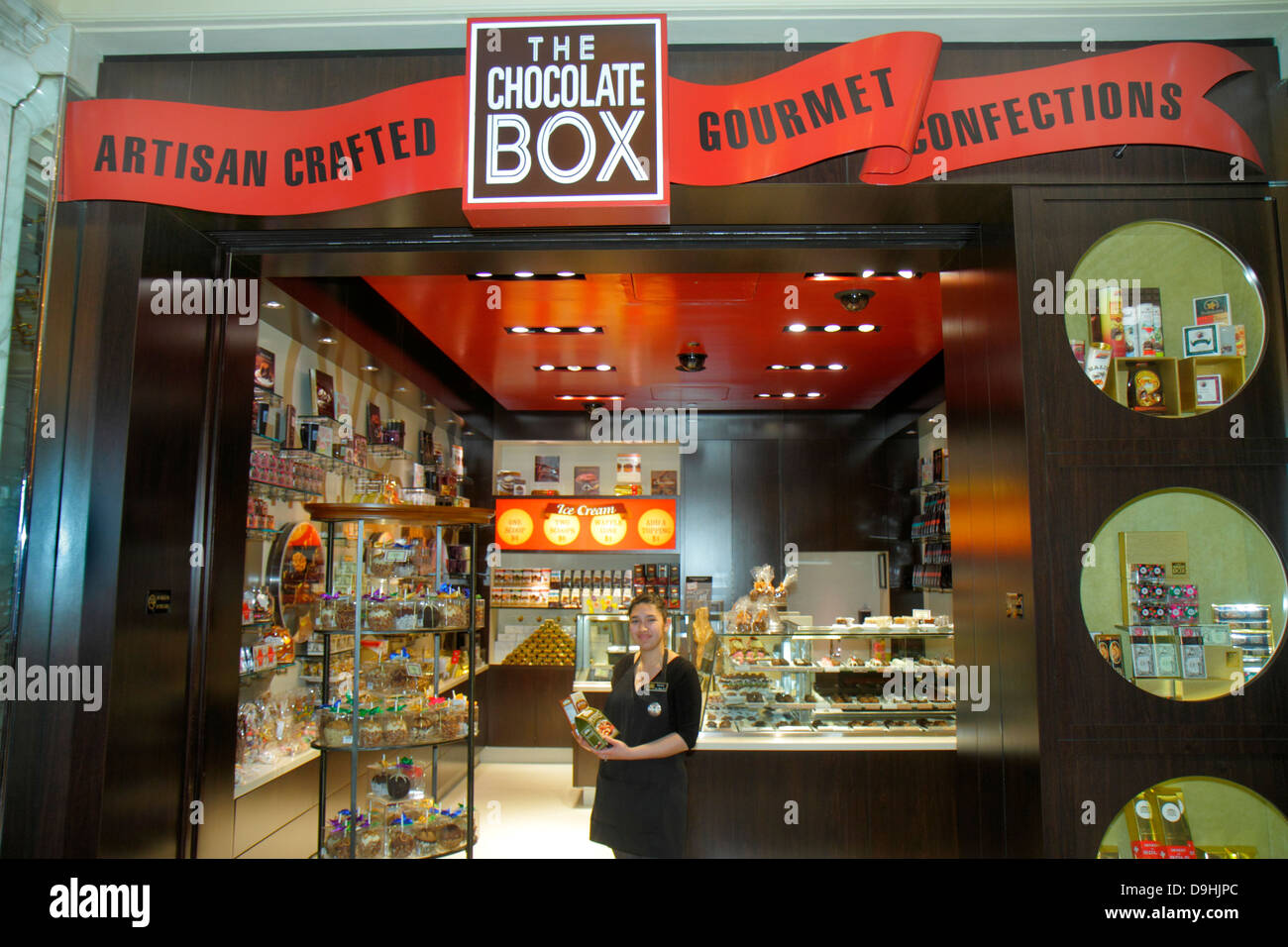 Las Vegas Nevada, Downtown, Golden Nugget Hotel & Casino, Hotel, Shopping Shopper Shopper Shopper Shops Märkte Märkte Marktplatz Kauf Verkauf, Einzelhandel Stockfoto