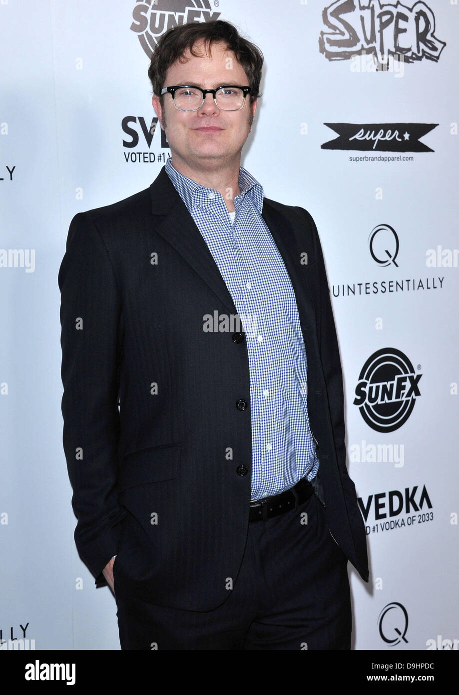 Rainn Wilson Los Angeles-premiere von "Super" statt im ägyptischen Theater - Ankünfte Los Angeles, Kalifornien - 21.03.11 Stockfoto