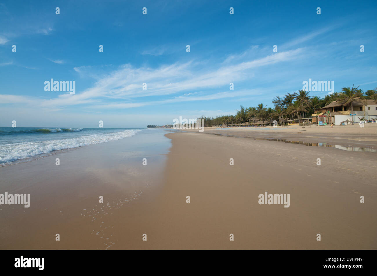 Schöner Strand in Vietnam resort Stockfoto