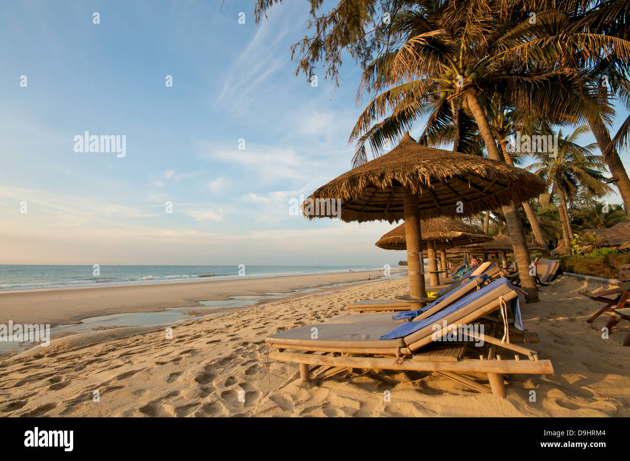 Schöner Urlaub beach Resort Asien Stockfoto