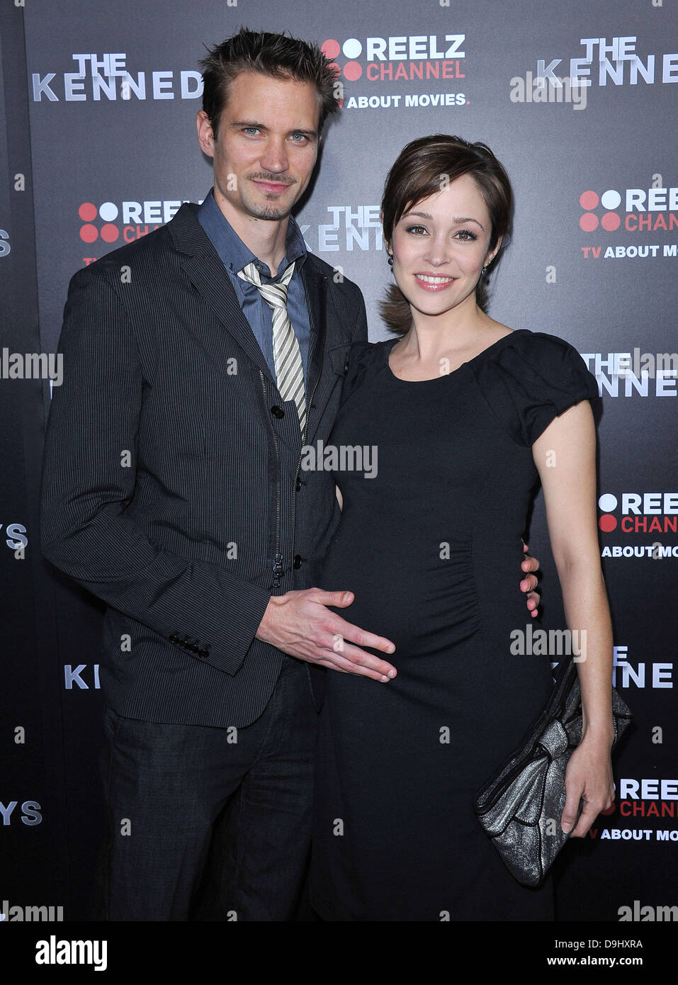 Jesse Warren und Autumn Reeser Welt-Premiere von "The Kennedys" an der Academy of Motion Pictures Arts and Sciences Samuel Goldwyn Theater Beverly Hills, Kalifornien - 28.03.11 Stockfoto