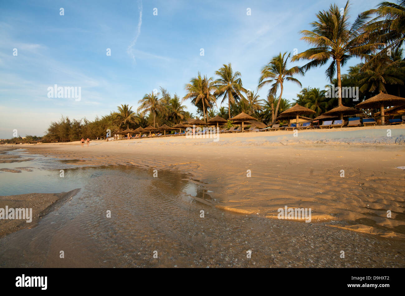 Strand-Urlaubs-Resort in Vietnam Stockfoto