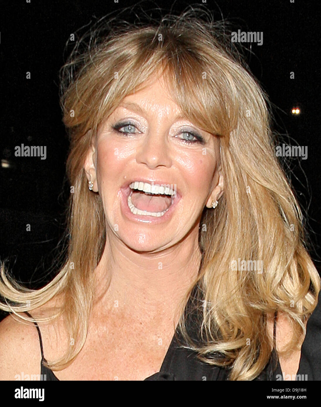 Goldie Hawn, zurück zu ihrem Hotel nach dem Besuch der Gorby 80 - Gala-Konzert in der Royal Albert Hall London, England - 30.03.11 Stockfoto