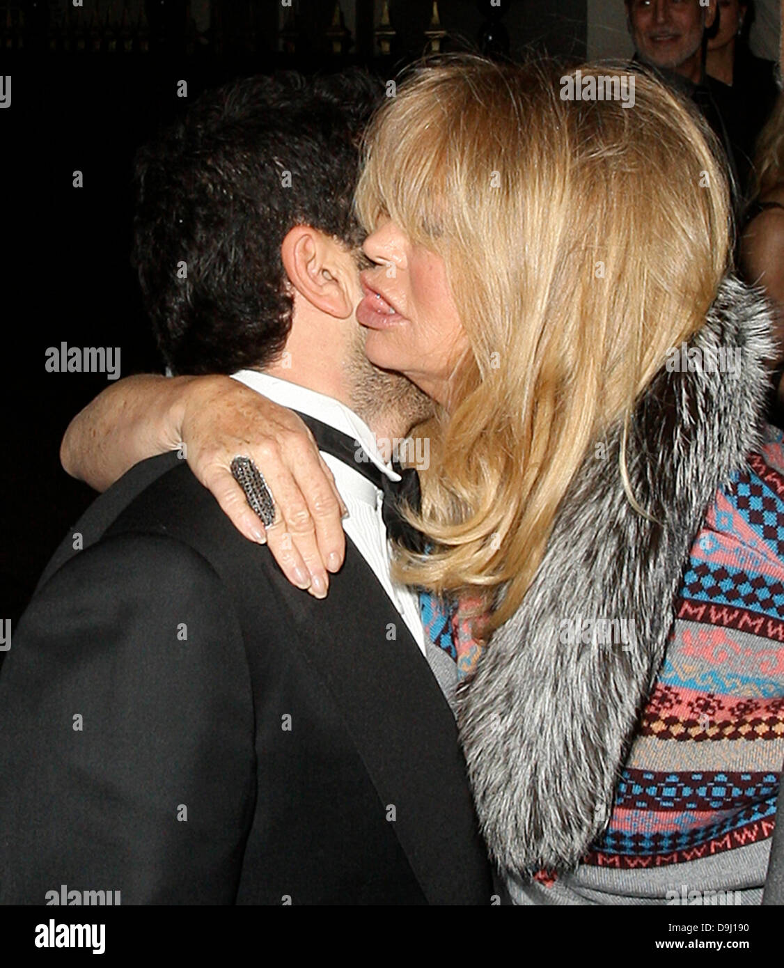 Goldie Hawn, zurück zu ihrem Hotel nach dem Besuch der Gorby 80 - Gala-Konzert in der Royal Albert Hall London, England - 30.03.11 Stockfoto