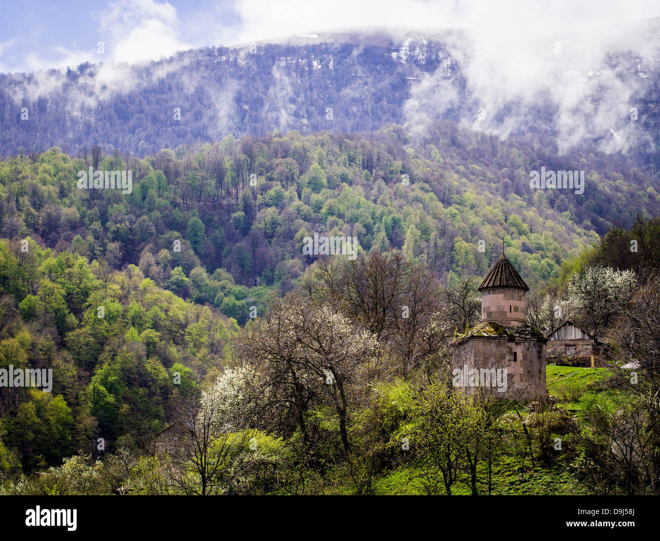 Kapelle des Klosters Goshavank in Gosh, Armenien. Stockfoto
