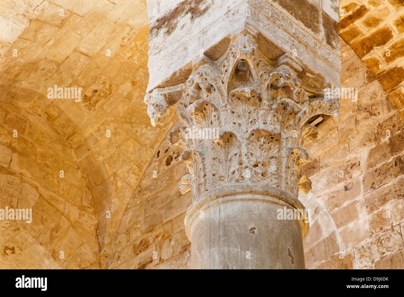 PALERMO - 8. APRIL: Hauptstadt von der romanischen Kirche San Cataldo bauen im Jahre 1154-1160 auf 8. April 2013 in Palermo, Italien. Stockfoto