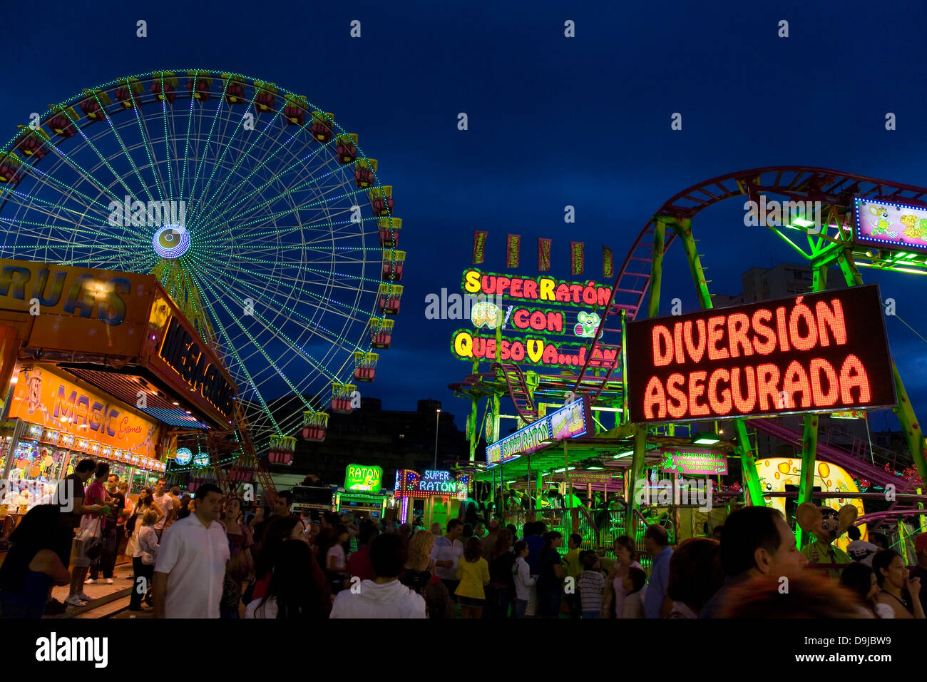 Kirmes. Stockfoto