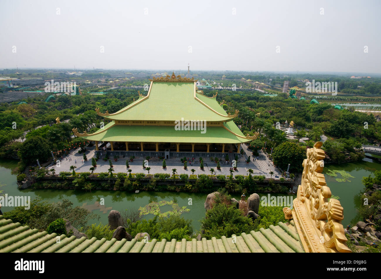 Dai Nam Tempel und Safari-Park in Vietnam. Touristische, kulturelle und historische Zone Stockfoto