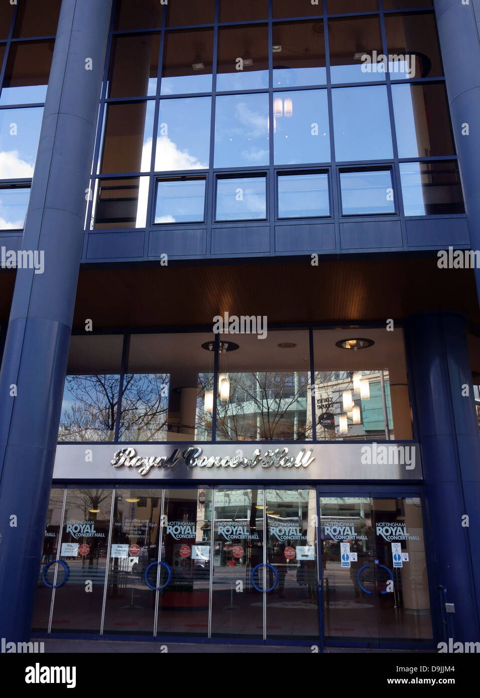 Royal Concert Hall, Nottingham, England Stockfoto