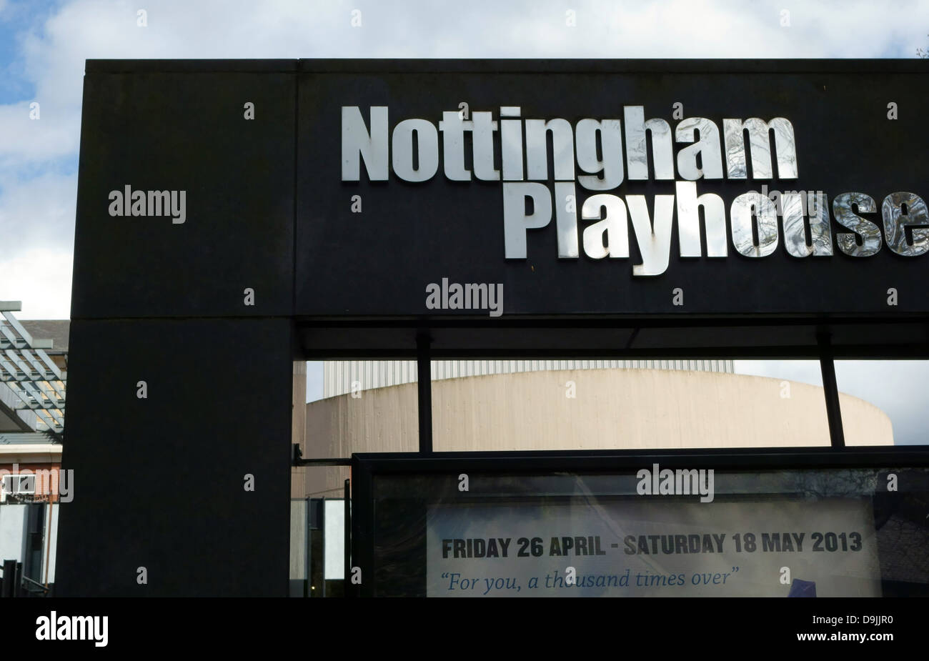 Nottingham Playhouse Theater, Nottingham, England Stockfoto